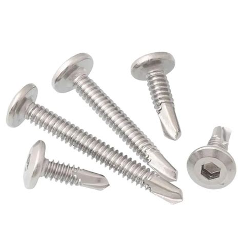 button head sheet metal screw|button head self tapping screws.